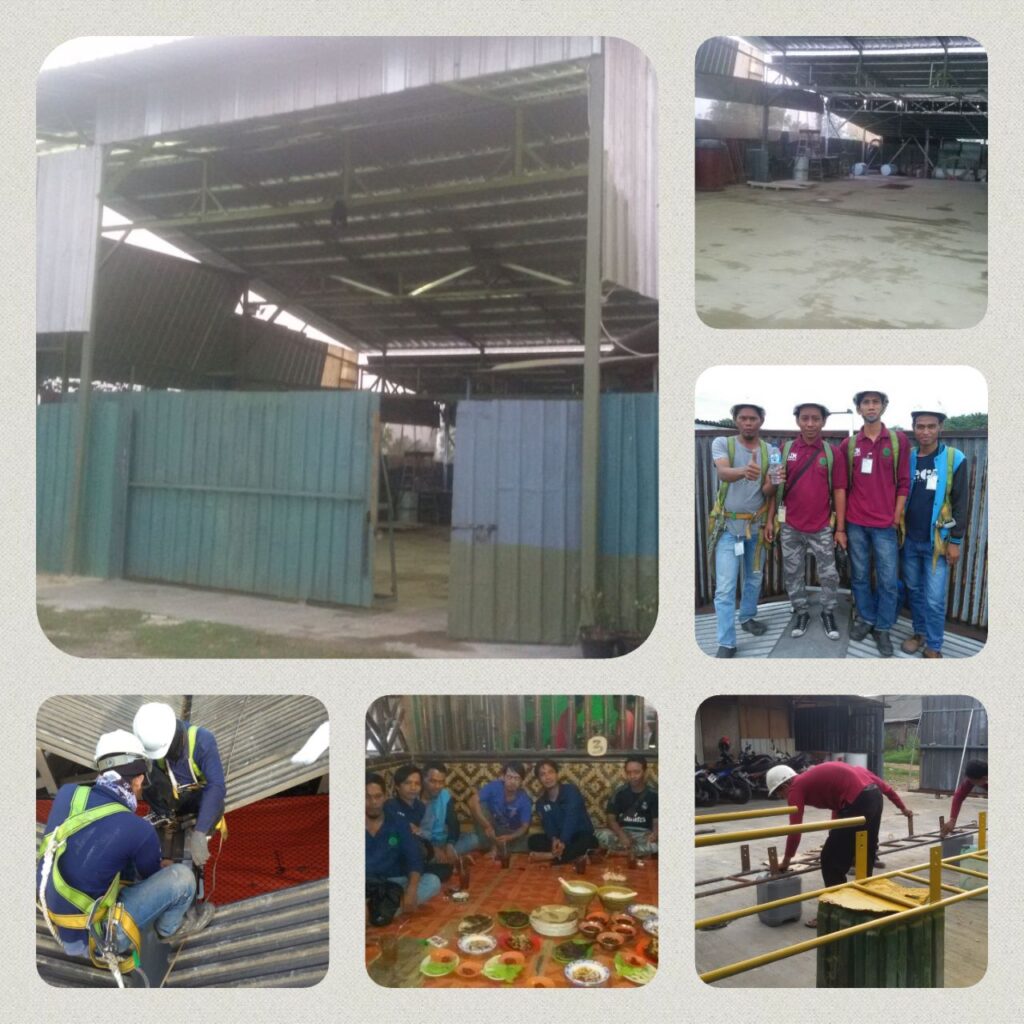 Proyek Fabrikasi FRP Tangerang Surya Jaya Mandiri